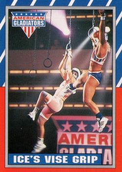 1991 Topps American Gladiators #26 Ice's Vise Grip Front